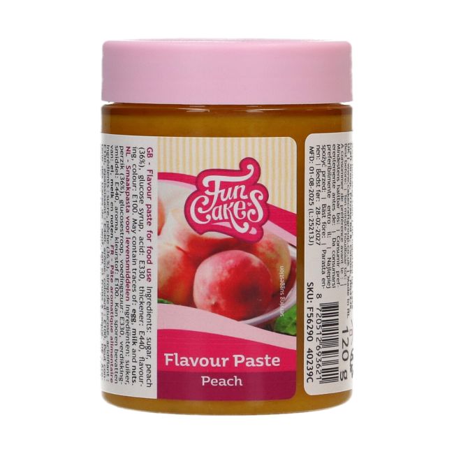 FunCakes Smaakpasta Perzik 120 g