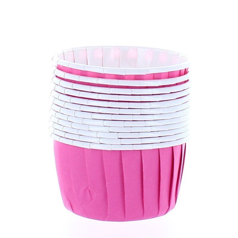 Culpitt Cupcake Cups Donker Roze 50mm 12st