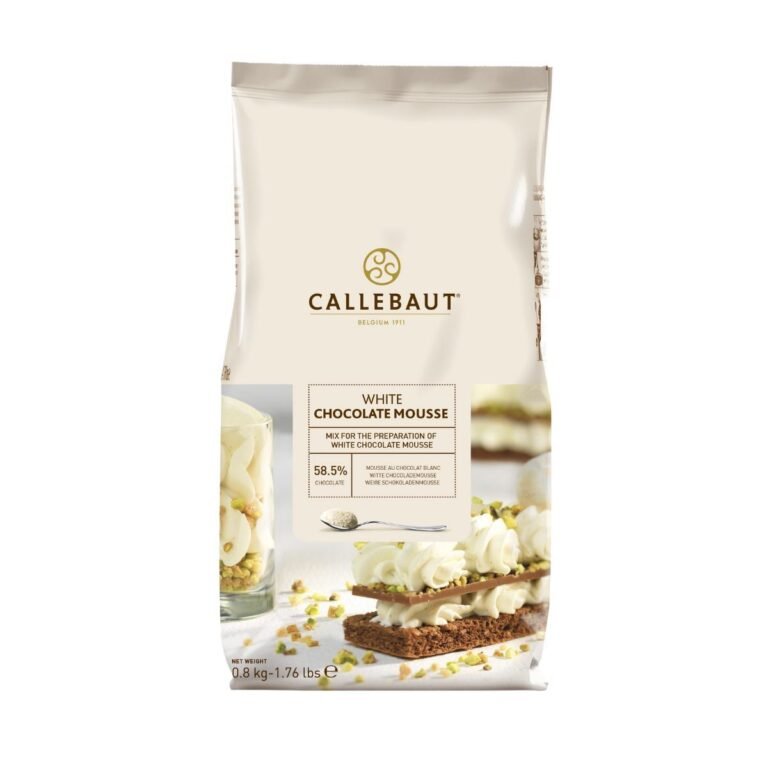 Callebaut Chocolade Mousse -Wit- 800g