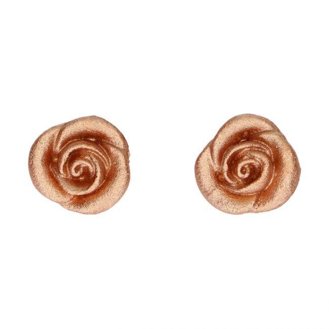 FunCakes Marsepeinen Decoratie Rozen Brons Goud Set/6 - Afbeelding 2