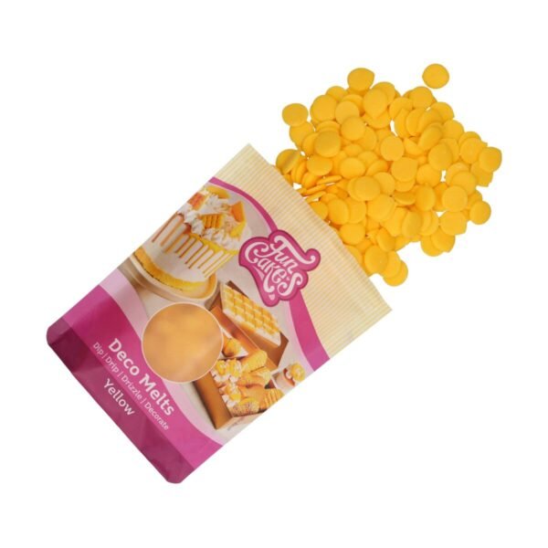FunCakes Deco Melts -Geel- 250g