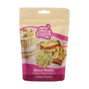 FunCakes Deco Melts -Limegroen- 250g