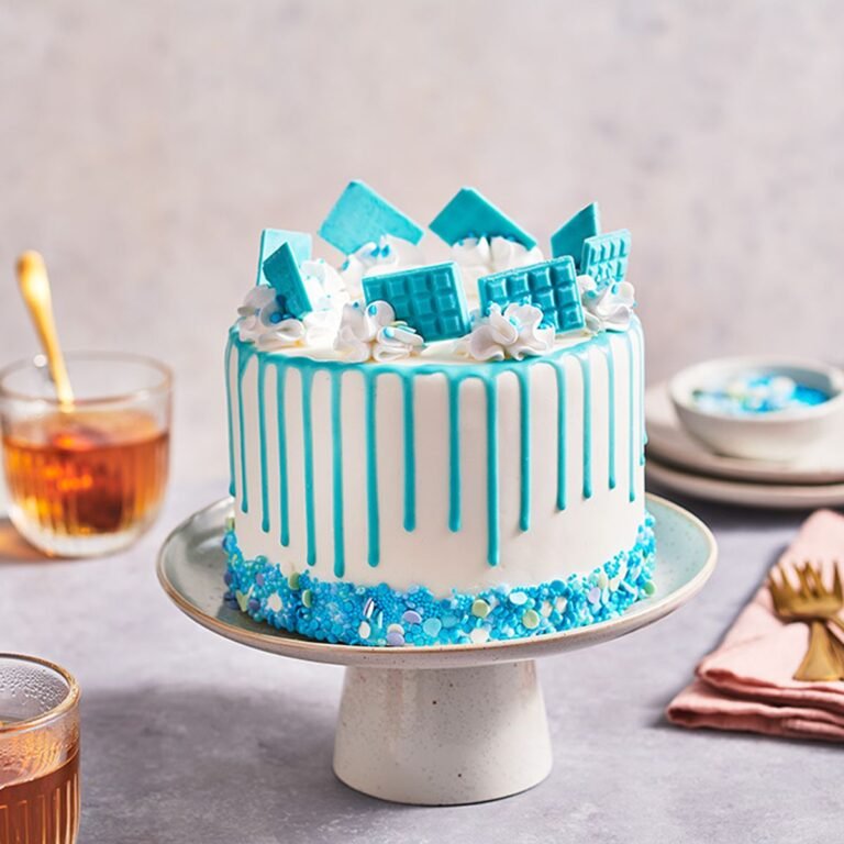 FunCakes Choco Drip Licht Blauw 180 g