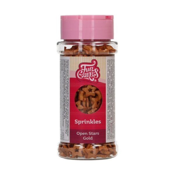 FunCakes Open Sterren Goud 50 g
