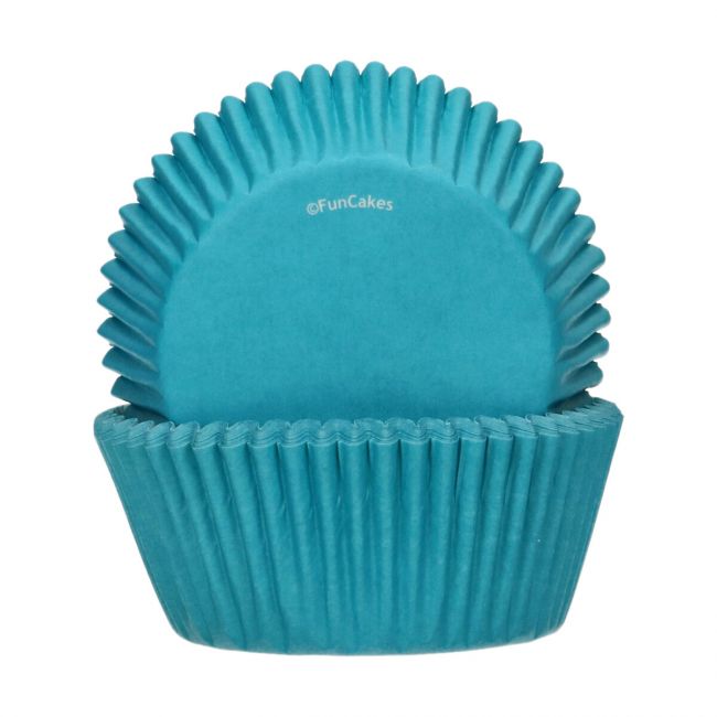 FunCakes Baking Cups Turquoise pk:48