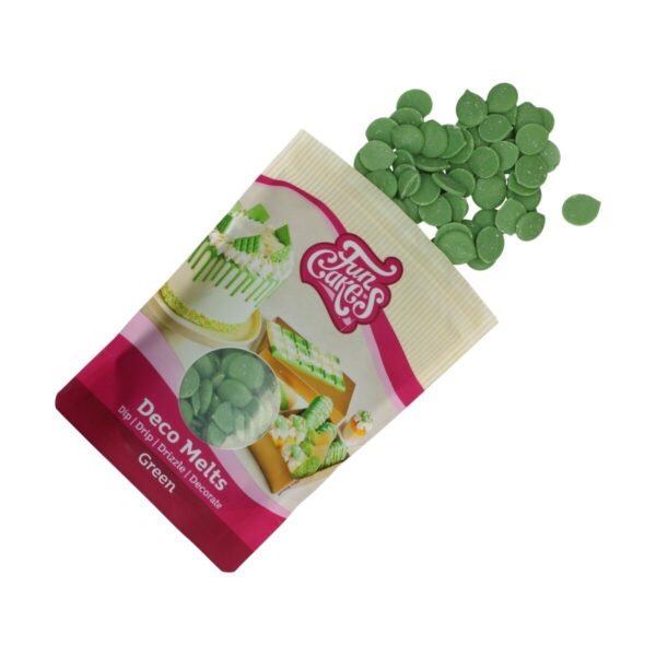 FunCakes Deco Melts -Groen- 250g - Afbeelding 2