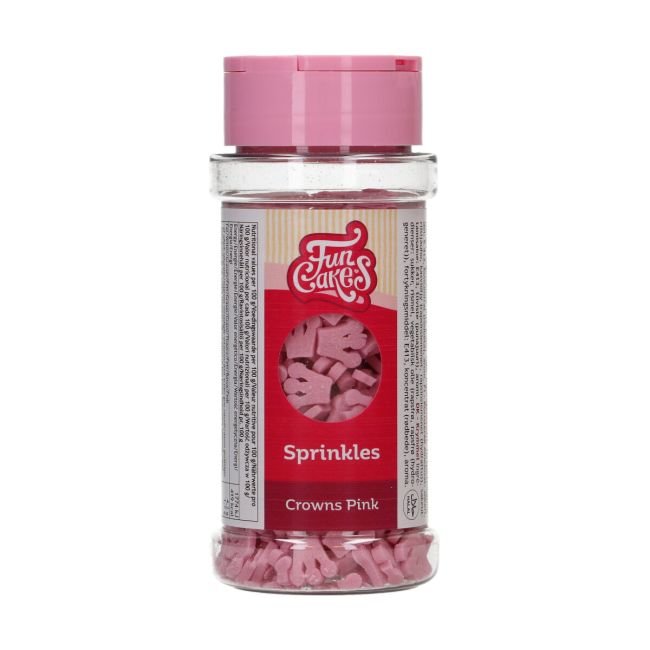 FunCakes Kroontjes Roze 45 g