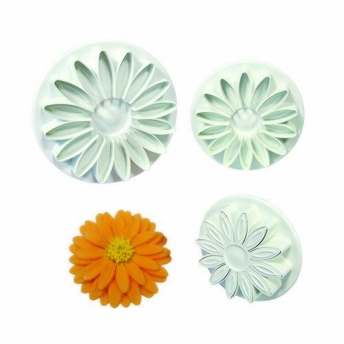 PME Plunger Cutter Zonnebloem/Margriet/Gerbera uitsteker set.