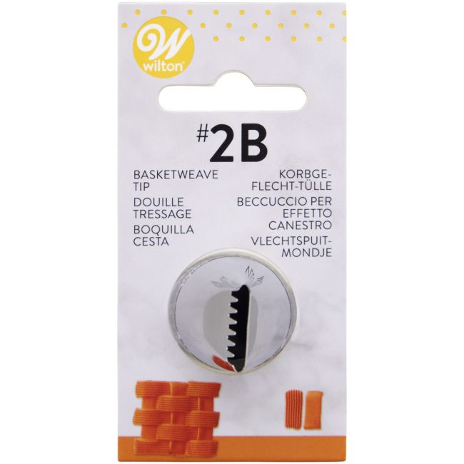 Wilton Decorating Tip Basket Weave #2B