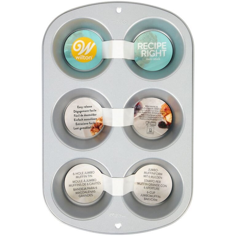 Wilton 6 Cup Jumbo Muffin Pan