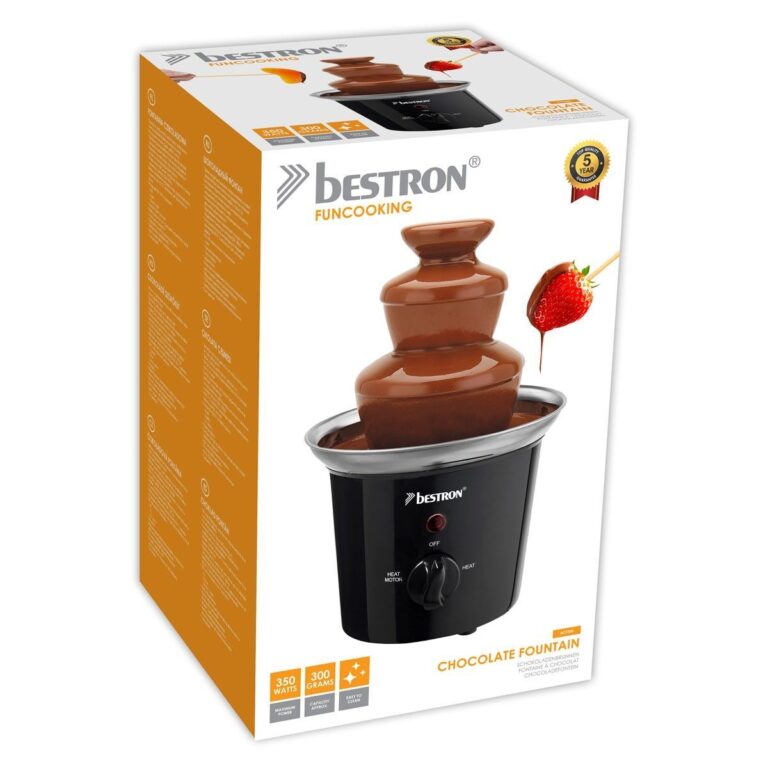 bestron_chocolade_fontein_60w_-_zwart