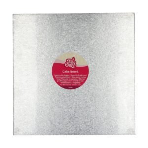 Cakeboard Vierkant 25cm - Funcakes