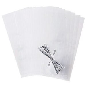 WILTON CLEAR PARTY BAGS PK/25