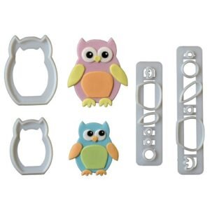 FMM Mummy and baby owl cutters