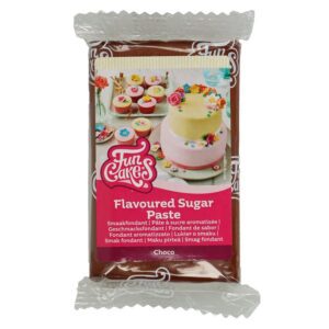 Fun Cakes Fondant Chocolade smaak - bruin - 250gr
