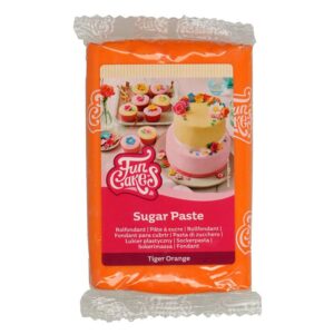 FunCakes Rolfondant -Tiger Orange- 250g