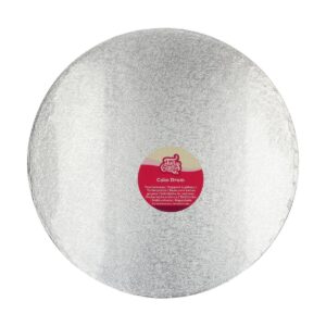 Cake Drum Rond 40 cm - 16" zilverkleurig