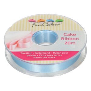 FunCakes Cake Ribbon -Blauw- 15mmx20m
