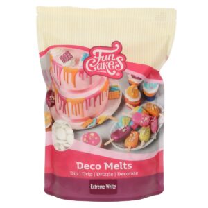 FunCakes Deco Melts -Natural(extreem) Wit- 1kg