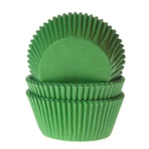 HoM Baking Cups Gras Groen - 50