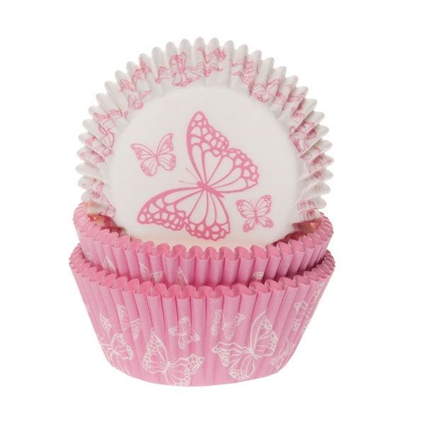 house-of-marie-baking-cups-vlinder-roze-assorti-pk50