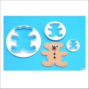 PME Teddy Bear Cutter Set - 3 dlg
