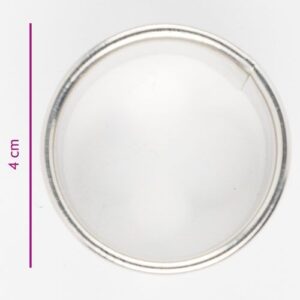 Ronde uitsteker 4 cm rvs