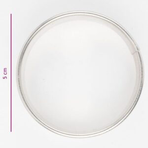 Ronde uitsteker 5 cm rvs