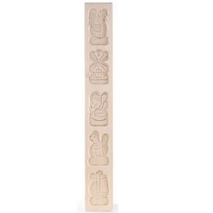 Speculaasplank Vijf figuren 9x5,5cm