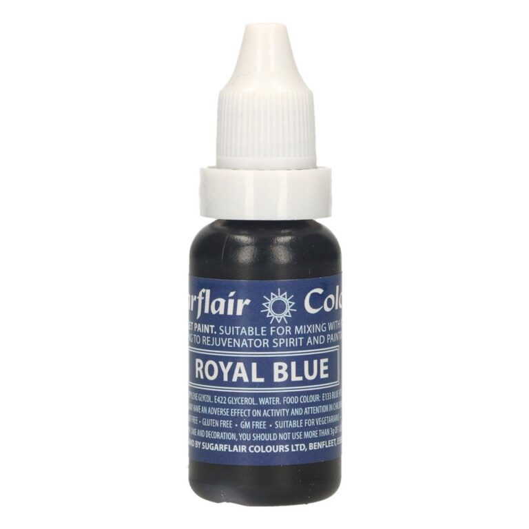 Sugarflair Edible Droplet Paint -Royal Blue- 14ml