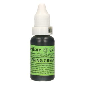 Sugarflair Edible Droplet Paint -Spring Green- 14ml