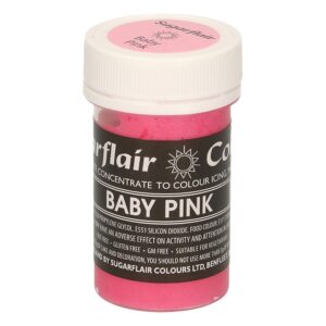Sugarflair Paste Colour Pastel Baby Pink 25g