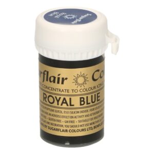 Sugarflair Paste Colour Royal Blue 25g