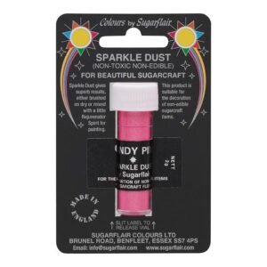 Sugarflair Sparkle Dust Candy Pink 2g