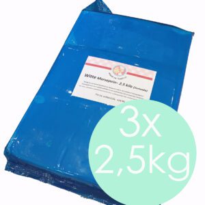 7,5 kilo Zeelandia Marsepein Blank/naturel