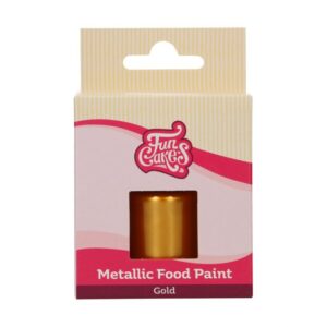 FunCakes Metallic Food Paint Gold 30 ml