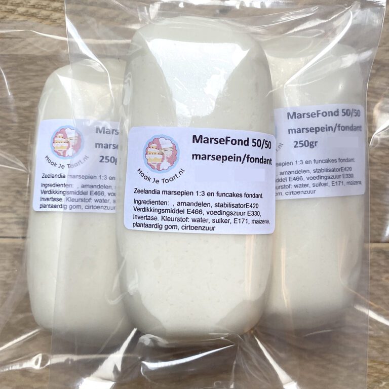 Witte Marsepein/Fondant 250g - Zeelandia