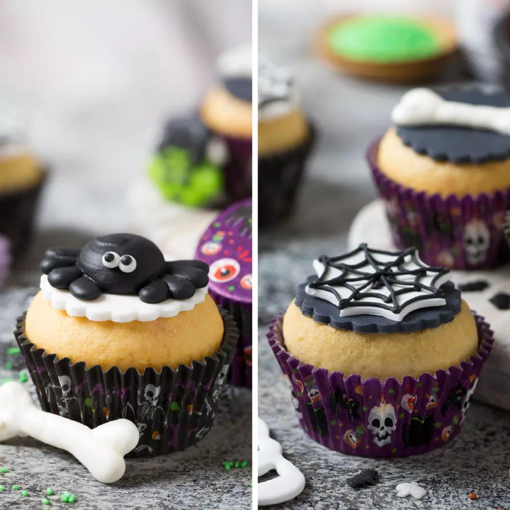 Cupcake Cups Happy Halloween Ø50x32(h) mm 36 stuks