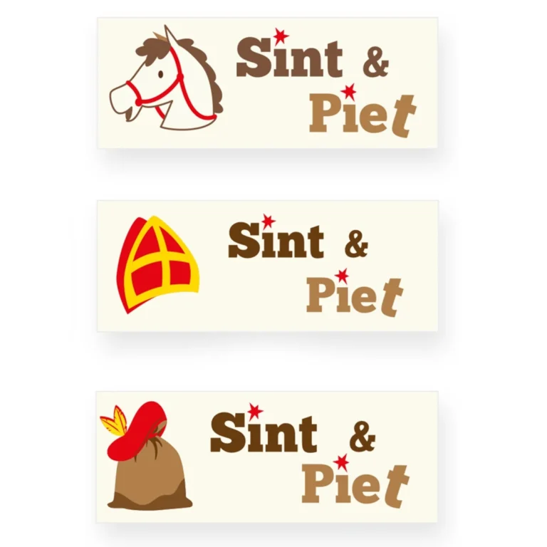 Dobla Suikerschildjes Sint & Piet