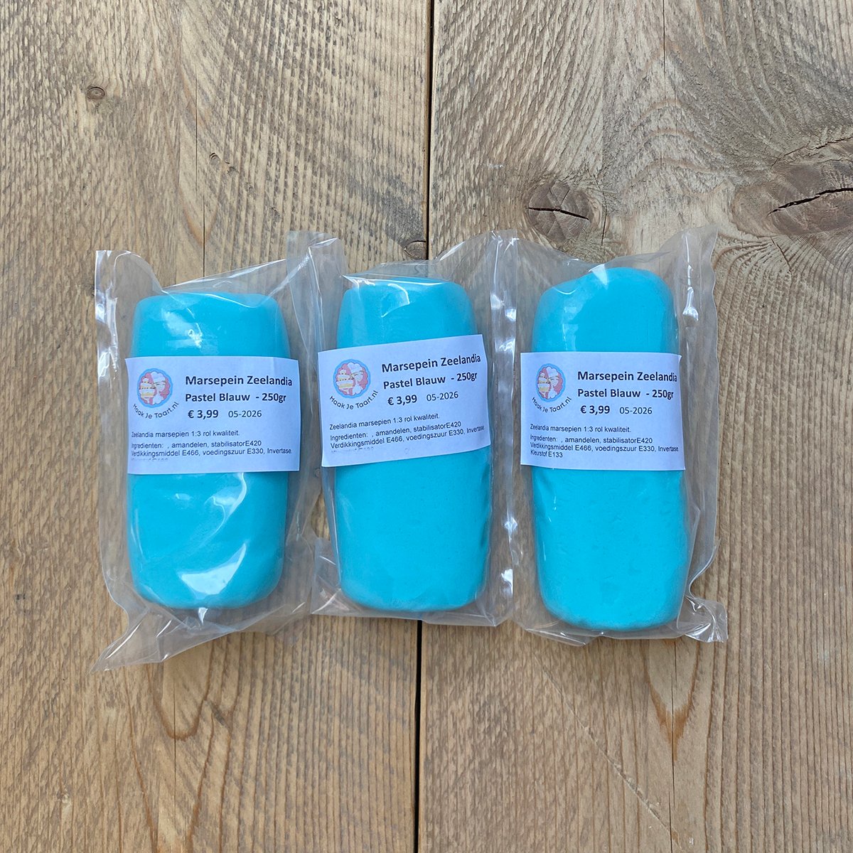 Marsepein Baby Blauw 250g - Zeelandia