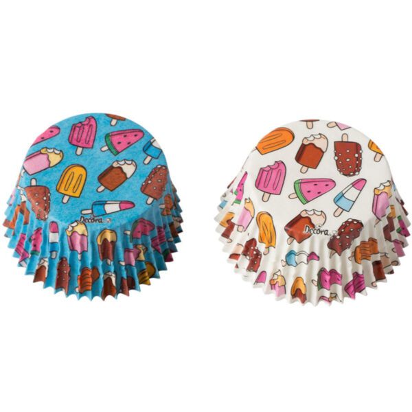 Cupcake Cups IJsjes Ø50x32(h)mm 36 stuks