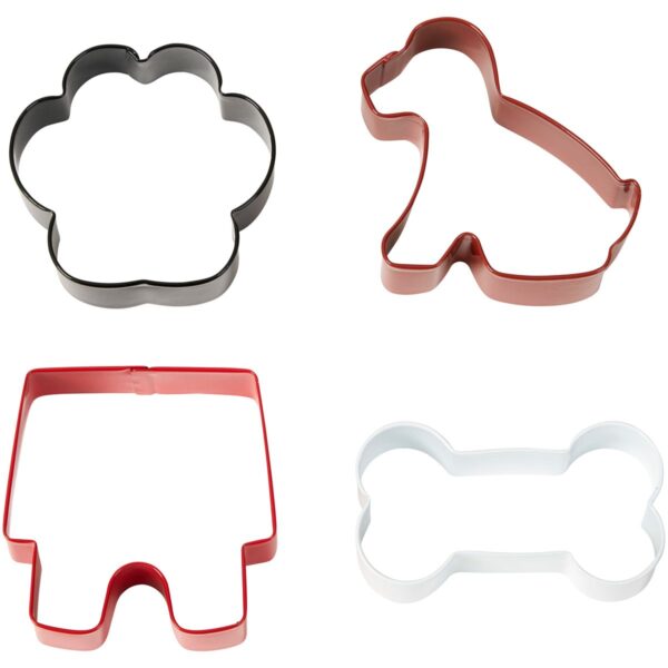 Wilton Cookie Cutter Pet Theme set/4 - Afbeelding 2