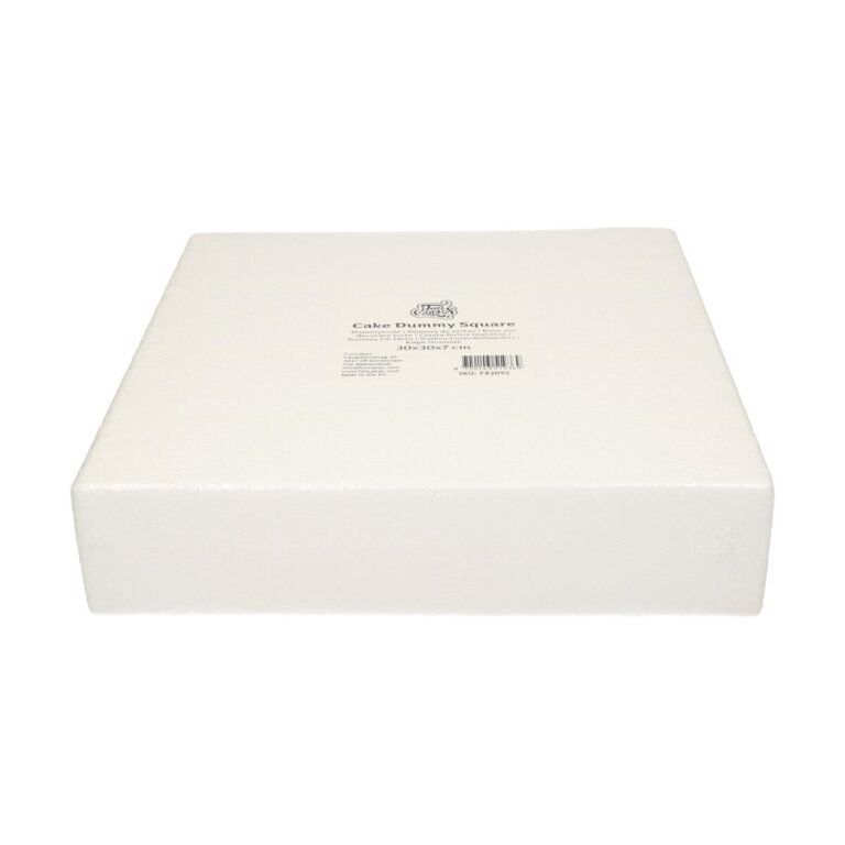 FunCakes Taart Dummy Vierkant 30x30x7 cm