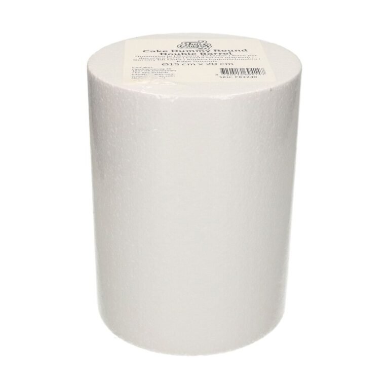 FunCakes Taart Dummy Rond Double Barrel Ø20 cm x 20 cm