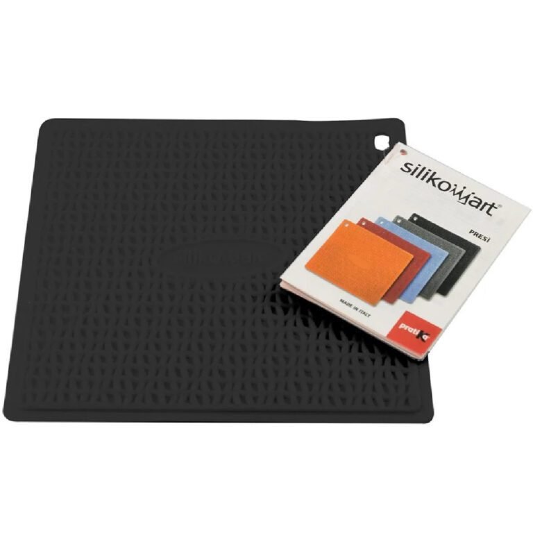 Silikomart Siliconen Pannenlap Zwart 17,5x17,5cm