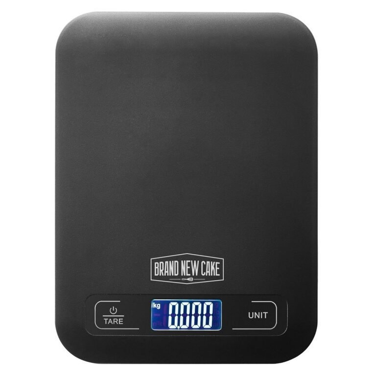 Keukenweegschaal Zwart 5kg