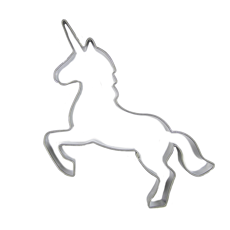 BrandNewCake Uitsteker Unicorn RVS 10cm