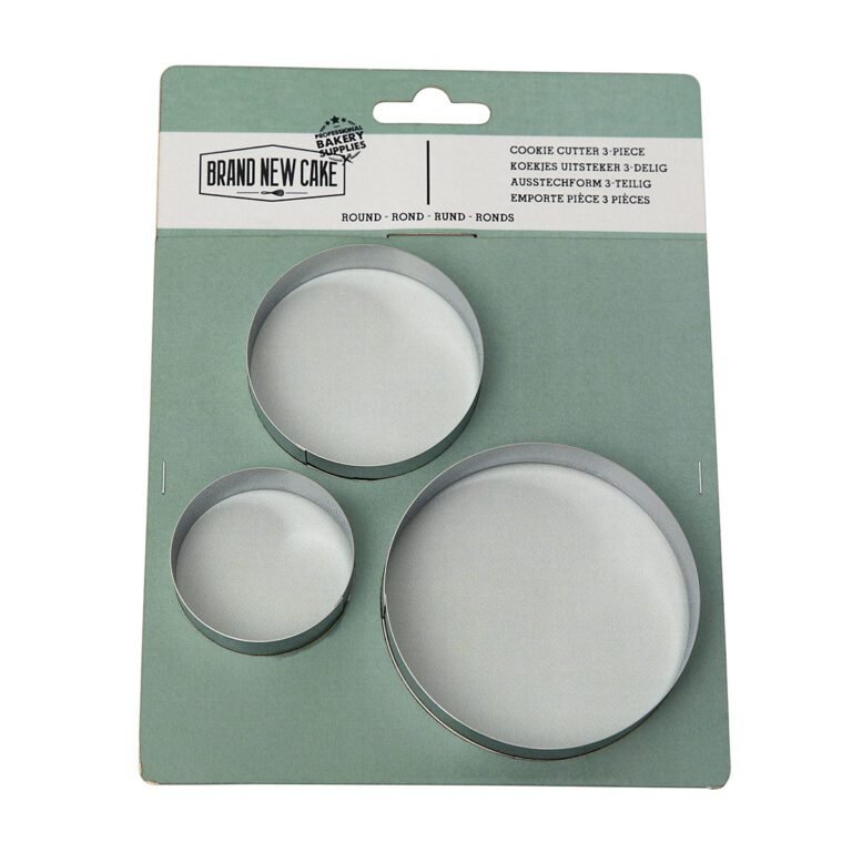BrandNewCake Uitsteker Set Rond 3st.