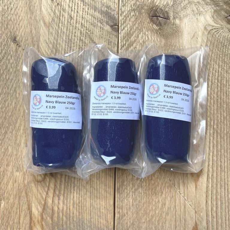 Marsepein Marine Blauw 250g - Zeelandia