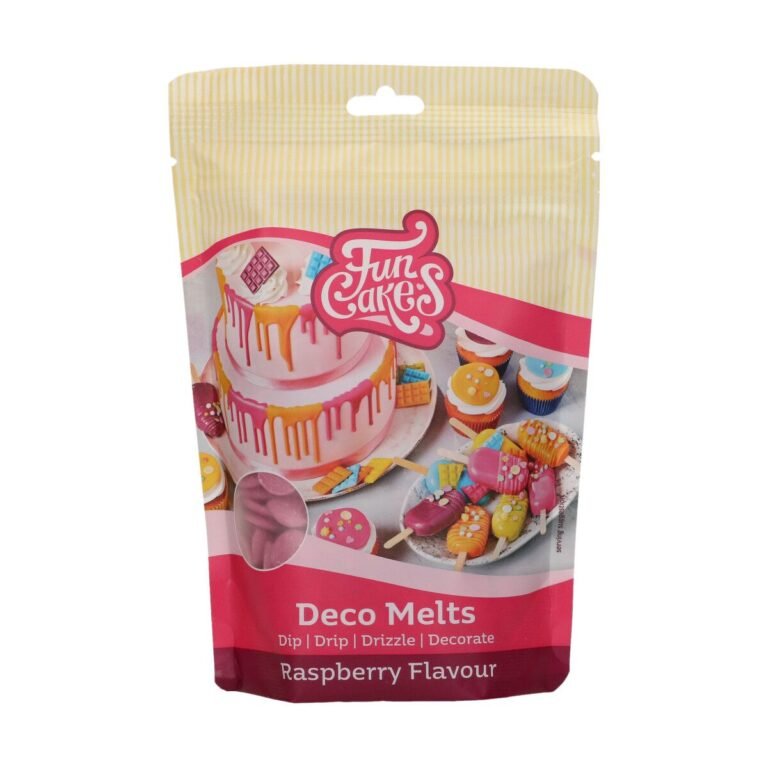 FunCakes Deco Melts -Frambozensmaak- 250g